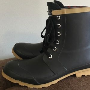 Navy Blue Rain Boots